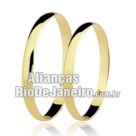 Alianças em ouro 18k Rio de janeiro